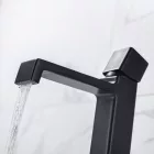 Modern fekete magasított mosdó csaptelep | Austler CU-3405E-1