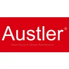 Modern fekete magasított mosdó csaptelep | Austler CU-3405E-1