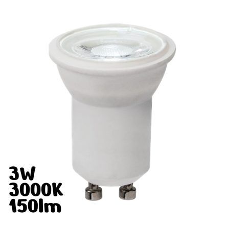 Eko-Light MINI GU10 izzó LED 3W 150lm 3000K meleg fehér (EKZA9597)
