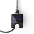 Welland Lux grafitszürke elektromos törölközőszárító radiátor 500 x 1200mm digitális termosztáttal - Készletről gyors kiszállítással. ES+AF