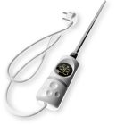 Elektromos design törölközőszárító radiátor 500x1200mm digitális termosztáttal fehér Welland Lux - Készletről - Gyors kiszállítással