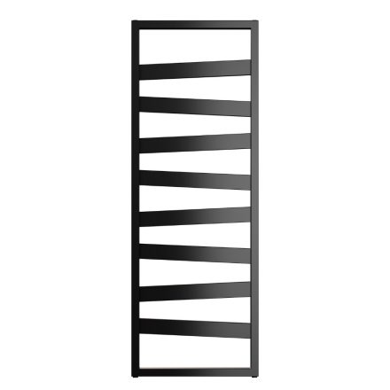 Welland Lux fekete törölközőszárító design radiátor 500 x 1400mm | Készletről, gyors kiszállítással