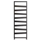 Design radiátor NERO Italia Atlas - 50 x 140 cm (fekete)