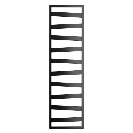 Welland Lux fekete törölközőszárító design radiátor 500 x 1800mm | Készletről, gyors kiszállítással