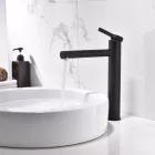 Austler FH-2125 magasított mosdó csaptelep (fekete)