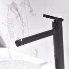 Austler FH-2125 magasított mosdó csaptelep (fekete)