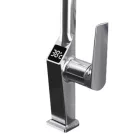 Multifunkciós smart mosogató csaptelep | Vízhőfok kijelzés | Kihúzható többfunkciós fej | Króm | Austler FH-3425-J