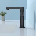 Austler FH-3434E smart mosdó csaptelep - multifunkciós fej - vízhőfok kijelző (fekete)