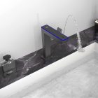 Austler FH-3623 smart mosdó csaptelep - multifunkciós fej - vízhőfok kijelző (gunmetal)