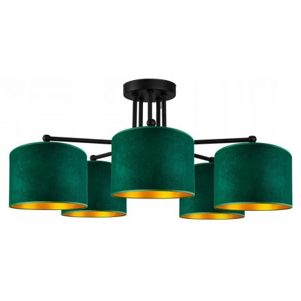 Abazur Premium zöld mennyezeti lámpa (GA0189) Vigye haza a természetet otthonába!