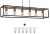 Glimex CAGE állítható függőlámpa fekete réz/króm 6x E27 + ajándék LED izzók