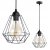Glimex Diamond állítható függőlámpa fekete 1x E27 + ajándék LED izzó