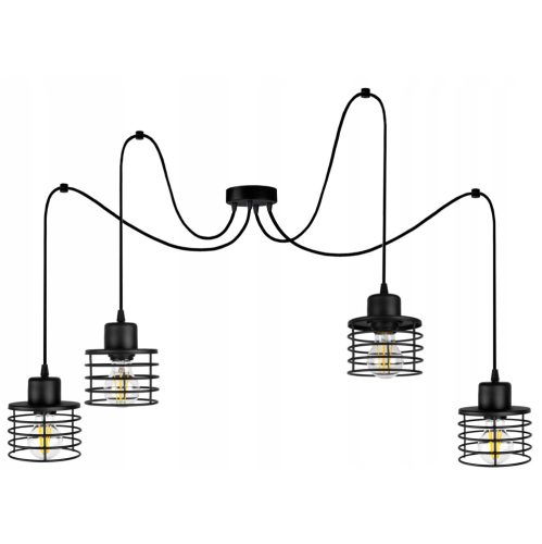 Glimex Daryl Függőlámpa (GDA0031C) Loft Vintage stílusú lámpacsalád számos variációban. Magas minőségű kivitelezés kiváló ár/érték arány. 