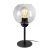 Glimex Orb asztali lámpa átlátszó 1x E27 + ajándék LED izzó
