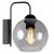 Glimex Orb fali lámpa füst 1x E27 + ajándék LED izzó