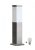 SU-MA INOX SQUARE kültéri állólámpa rozsdamentes 45cm IP44