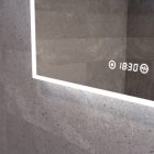 Welland Luxury-Line G770 LED tükör - fényerő + színhőfok állítás + páramentesítő + óra - 60 x 80 cm