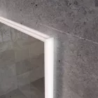 Welland Luxury-Line G772 LED tükör - fényerő + színhőfok állítás + páramentesítő + óra - 75 x 100 cm