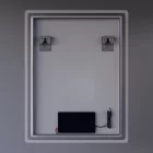 Álló RGB LED tükör 60x80cm - Fényerő + színhőfok állítás - RGB funkciók - Welland Type20