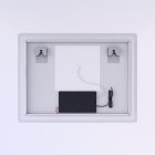 Álló fürdőszobai LED tükör 80x60cm - Gesztusvezérlés - Páramentesítő - Fényerő és színhőmérséklet szabályozás - Welland Type20H