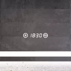 Álló fürdőszobai LED tükör 70x90cm - Páramentesítő - Digitális óra - Fényerő és színhőmérséklet szabályozás - Welland Type20V