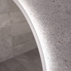 Kerek Led tükör Ø60cm Welland Alpha | Páramentesítő - Óra - Fényerő + színhőfok állítás