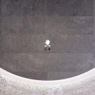 Kerek fürdőszobai LED tükör Ø60cm - Gesztusvezérlés - Fényerő és színhőmérséklet szabályozás - Welland G1109