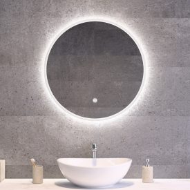   Kerek Led tükör Ø60cm Welland Alpha | Fényerő + színhőfok állítás