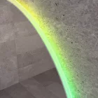 Kerek RGB Led tükör Ø70cm Welland Alpha - RGB funkció - Páramentesítő - Óra - Fényerő + színhőfok állítás