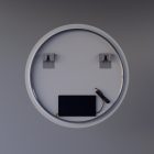 Kerek RGB Led tükör Ø70cm Welland Alpha - Fényerő + színhőfok állítás - RGB funkciók