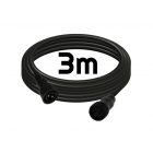 Hosszabbító fényfűzérhez 3m IP44 KDG002