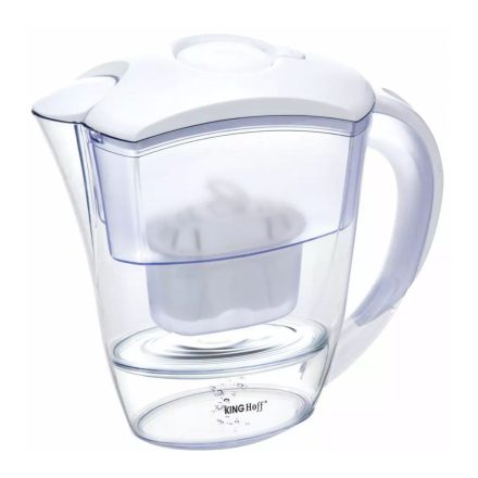Kinghoff víztisztító, vízszűrő kancsó 2.4L (KH-6141W)