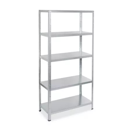 Fém salgo polc 1500x750x300mm | 5 horganyzott acél polccal | Intenso Design 