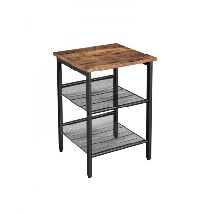 Oldalsó asztal - éjjeliszekrény - Vasagle loft bútor LET23X