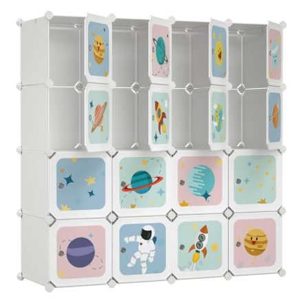 Gyermekbútor - gyerekszobai rendszerező szekrény LPC905W01