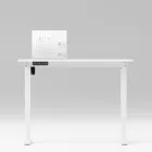 Perforált tábla, pegboard, rendszerezőkkel íróasztalhoz, fehér LVN System LV0154
