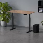 Profi elektromosan állítható magasságú íróasztal 138x67cm Craft tölgy | Dupla motor - Memória - USB - Nagy teherbírás | LVN System Control Pro