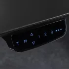Profi elektromosan állítható magasságú íróasztal 120x80cm fekete | Dupla motor - Memória - USB - Nagy teherbírás | LVN System Control Pro