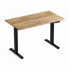 Elektromosan állítható magasságú íróasztal 120x67cm Craft tölgy / fekete | LVN System Control Flex+