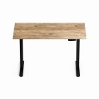 Elektromosan állítható magasságú íróasztal 120x67cm Craft tölgy / fekete | LVN System Control Flex+