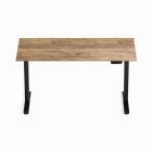 Elektromosan állítható magasságú íróasztal 138x67cm Craft tölgy / fekete | LVN System Control Flex+