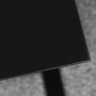 Elektromosan állítható magasságú íróasztal 120x80cm fekete - Ülő-/állómunkához LVN System Control Flex+