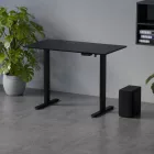 Elektromosan állítható magasságú íróasztal 120x67cm fekete | LVN System Control Flex+