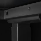 Elektromosan állítható magasságú íróasztal 138x67cm fekete / fekete | LVN System Control Flex+