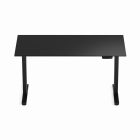 Elektromosan állítható magasságú íróasztal 138x67cm fekete / fekete | LVN System Control Flex+