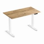 Elektromosan állítható magasságú íróasztal 138x67cm Craft tölgy / fehér | LVN System Control Flex+