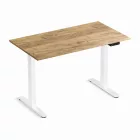 Elektromosan állítható magasságú íróasztal 138x67cm Craft tölgy / fehér | LVN System Control Flex+