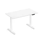 Elektromosan állítható magasságú íróasztal 138x67cm fehér - Ülő-/állómunkához LVN System Control Flex+