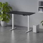 Elektromosan állítható magasságú íróasztal 120x67cm fekete / fehér | LVN System Control Flex+