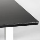 Elektromosan állítható magasságú íróasztal 138x67cm fekete / fehér | LVN System Control Flex+